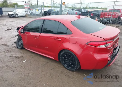 2021 Toyota Corolla Le z USA, uszkodzony, nr VIN JTDEPMAE1MJ174629